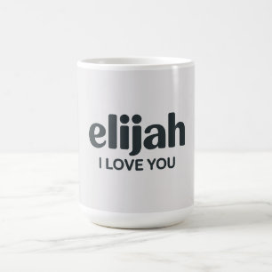 Elijah ILove You Coffee Mug