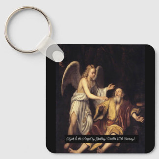 Elijah & the Angel Key Ring