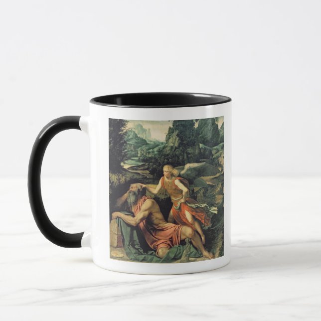 Elijah Visited by an Angel, c.1534 Mug (Left)
