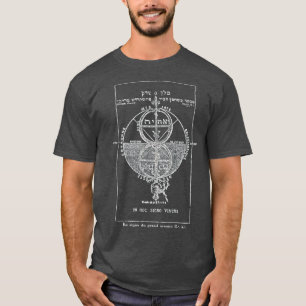 Eliphas Levi The Key Of Grand Mysteries Occultist T-Shirt