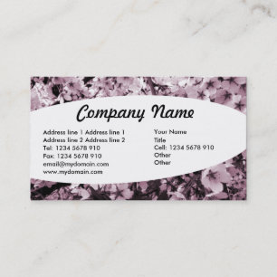 Eliptical - Cherry Blossoms Business Card