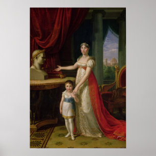 Elisa Bonaparte Grand Duchess of Tuscany Poster