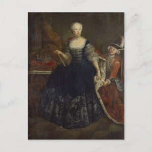 Elisabeth Christine von Braunschweig as Queen Postcard