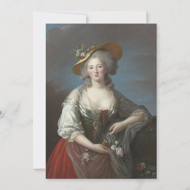 Elisabeth Louise Vigée Le Brun - Elisabeth-Philipp Invitation (Front)