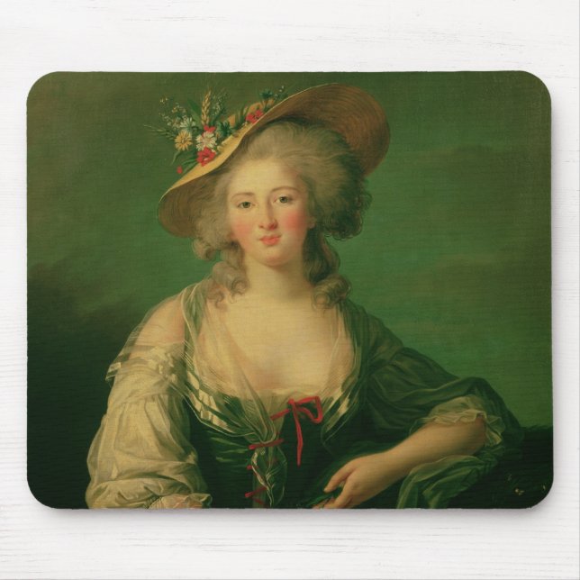 Elisabeth of France  called Madame Elizabeth Mouse Mat (Front)