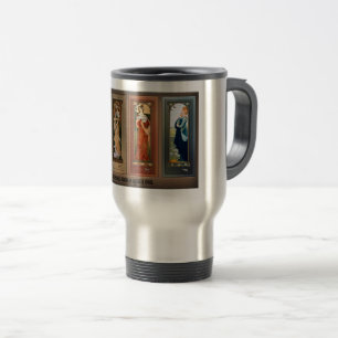 Élisabeth Sonrel Art Nouveau Maiden Bird Series Travel Mug