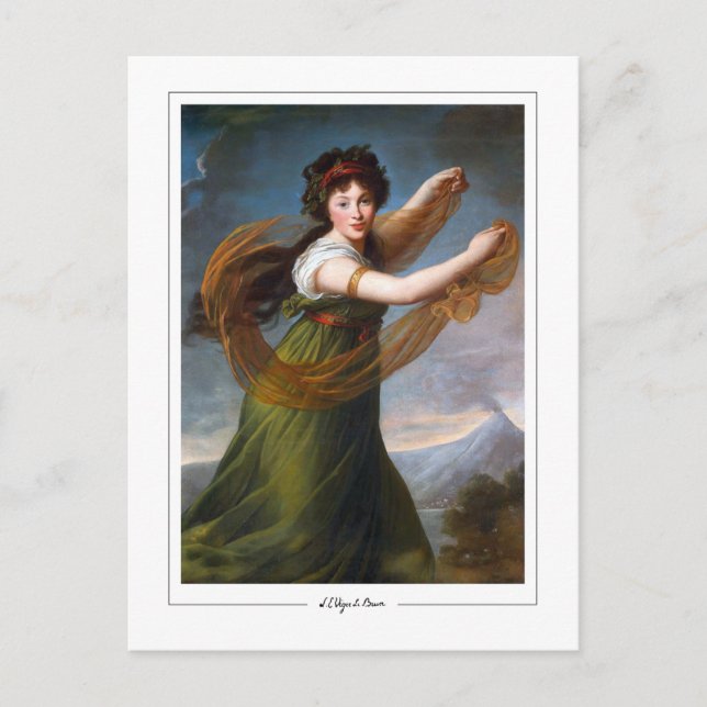 Élisabeth Vigée Le Brun #180 - Fine Art Postcard (Front)
