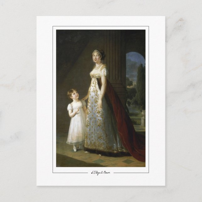Élisabeth Vigée Le Brun #239 - Fine Art Postcard (Front)