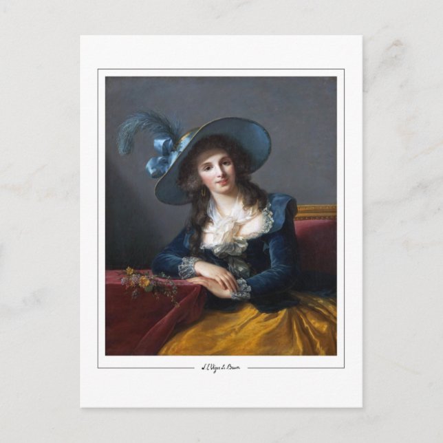 Élisabeth Vigée Le Brun #241 - Fine Art Postcard (Front)