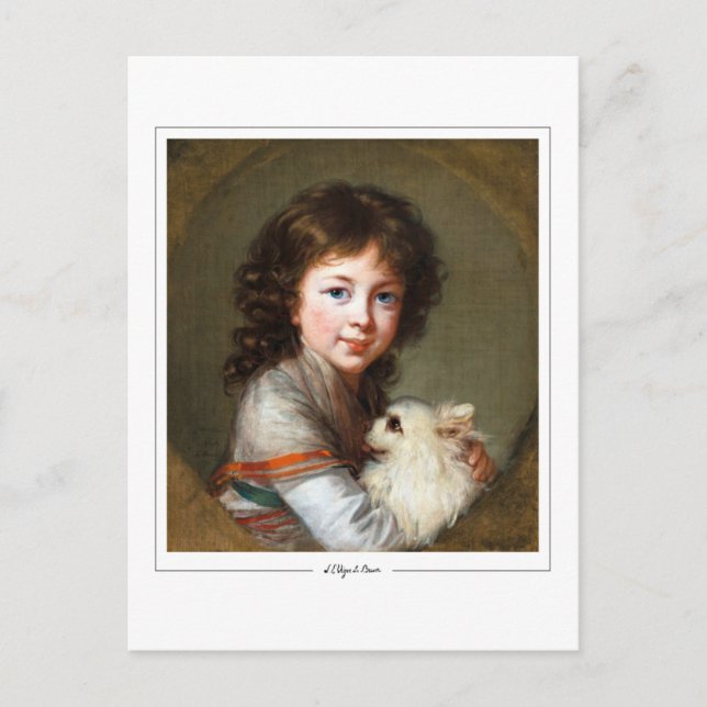 Élisabeth Vigée Le Brun #33 - Fine Art Postcard (Front)