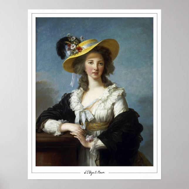 Élisabeth Vigée Le Brun Zedign Art Poster #50 (Front)