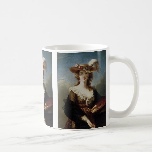 Elisabeth Vigee-Lebrun Self Portrait Coffee Mug (Right)