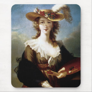 Elisabeth Vigee-Lebrun Self Portrait Mouse Mat