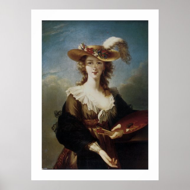 Elisabeth Vigee-Lebrun Self Portrait Poster (Front)
