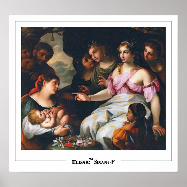 Elisabetta Sirani Zedign Art Poster #4 (Front)