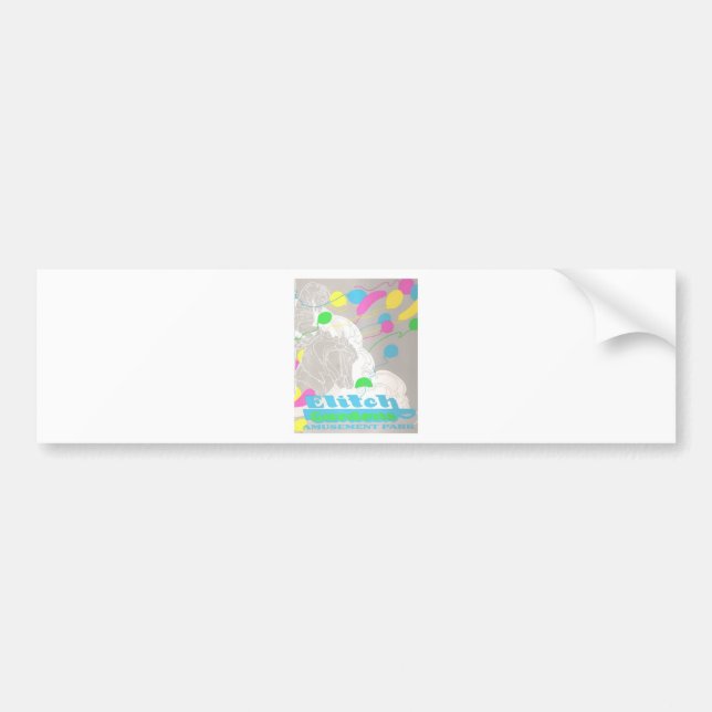 Elitch Gardens Amusement Park Bumper Sticker (Front)