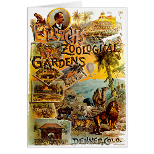 Elitch's Zoo - Card