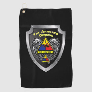 Elite 1st Armored Division “Old Ironsides” Golf Towel