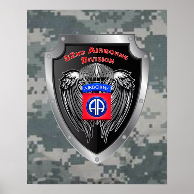 Elite 82nd Airborne Division Poster (Front)