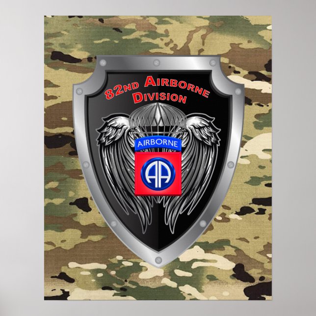 Elite 82nd Airborne Division Poster (Front)