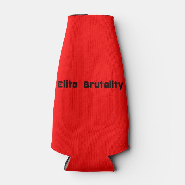 Elite Brutality Bottle Cooler (Front)