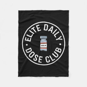 Elite Daily Dose Club - Diabetic Fleece Blanket