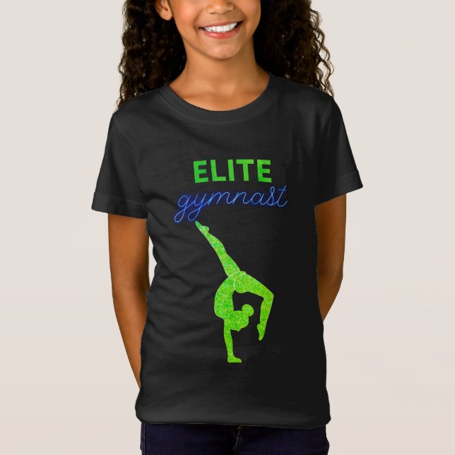 Elite Gymnast Gymnastics T-Shirt  (Front)