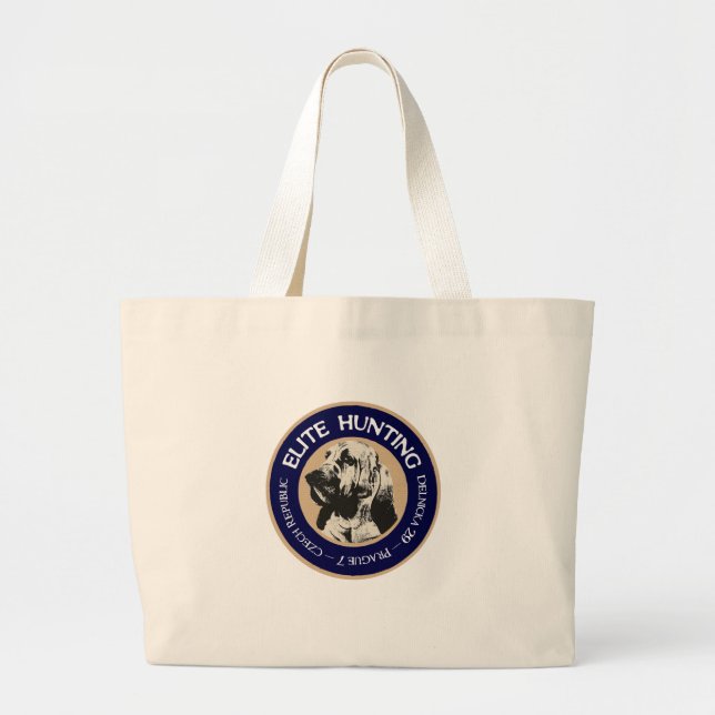 Elite Hunting Hostel Large Tote Bag (Front)