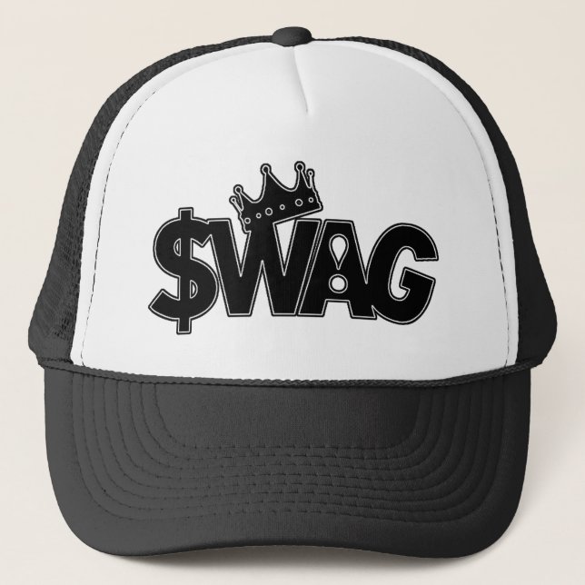 Elite King of Swag! Trucker Hat (Front)