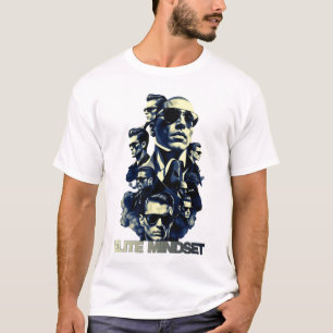Elite Mindset Premium Men’s White Graphic T-Shirt