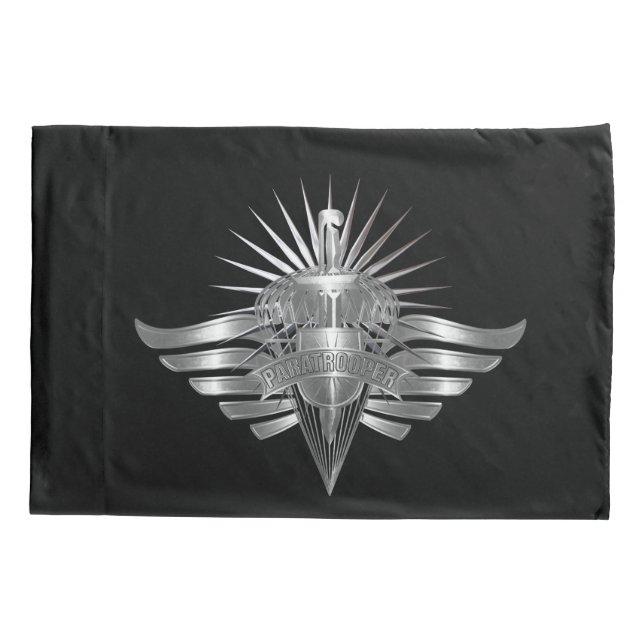 Elite Paratrooper Commemorative Design Pillowcase (Back)