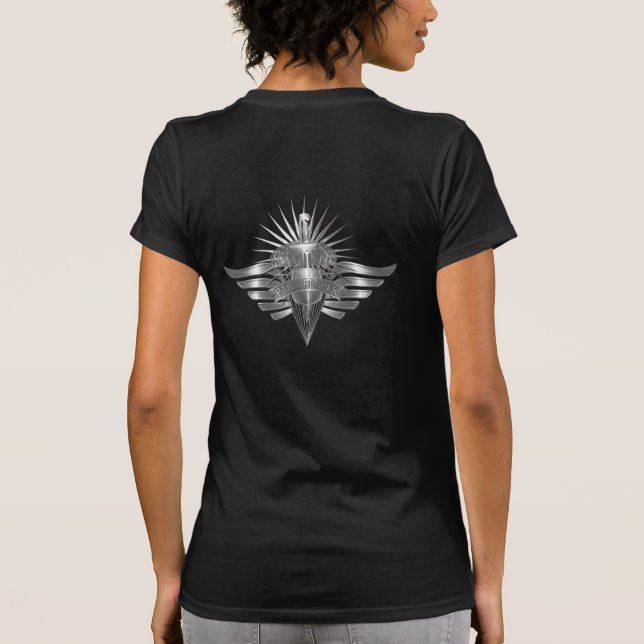 Elite Paratrooper Commemorative Design T-Shirt (Back)