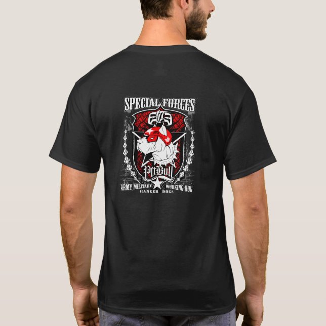 ELITE PITBULL Soldier T-Shirt (Back)
