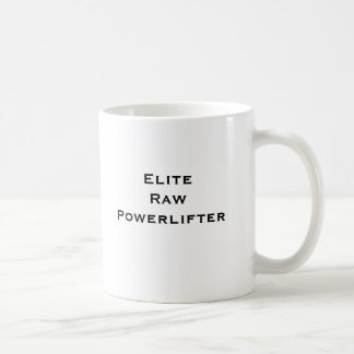 Elite Raw Powerlifter Coffee Mug