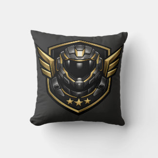Elite Space Crew Exploration Division Throw Pillow