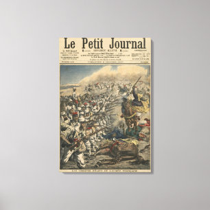 Elite troops of French army, French Foreign Canvas Print