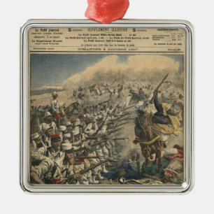 Elite troops of French army, French Foreign Metal Tree Decoration