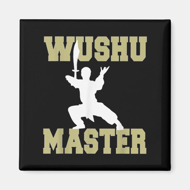Elite Warrior Mastery In Traditional Wushu Wean Se Magnet (Front)