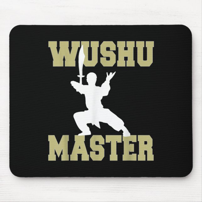 Elite Warrior Mastery In Traditional Wushu Wean Se Mouse Mat (Front)