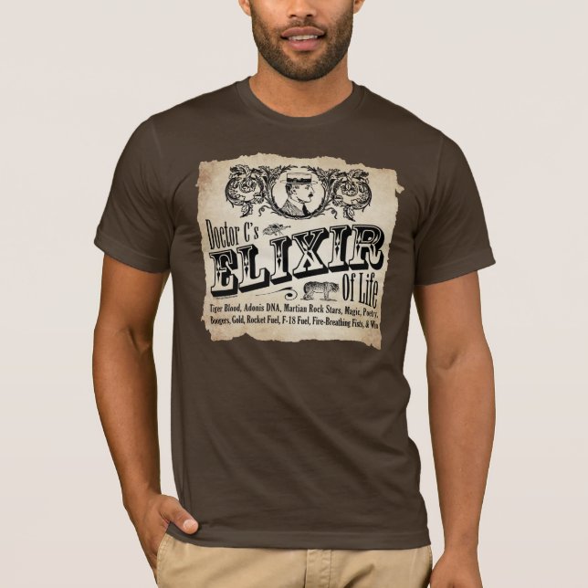 Elixir of Life - Dark T-Shirt (Front)