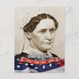 Eliza Johnson, First Lady of the U.S. Postcard
