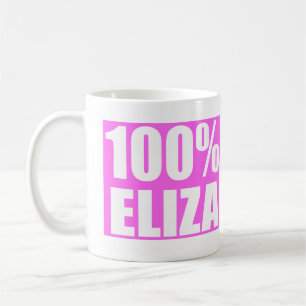 Eliza name coffee mug