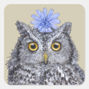 Eliza the owl stickers