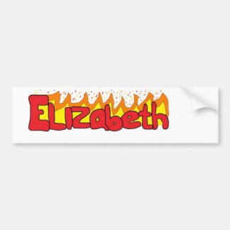 Elizabeth 3 bumper sticker
