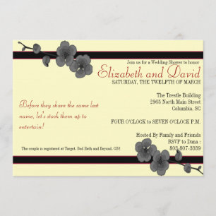 Elizabeth and David- Stock the Bar 2 Invitation