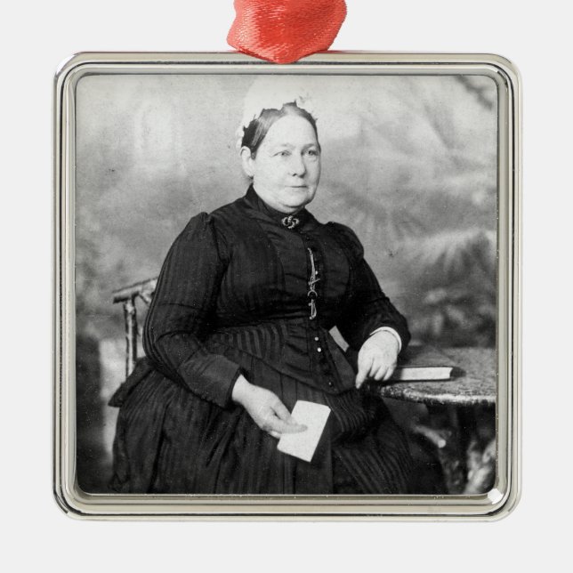 Elizabeth Ann Everest, Nanny to Winston Metal Tree Decoration (Front)