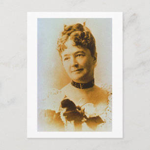 Elizabeth Bacon Custer (1842-1933) wife of General Postcard