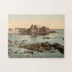 Elizabeth Castle, St Heliers, archival print Jigsaw Puzzle