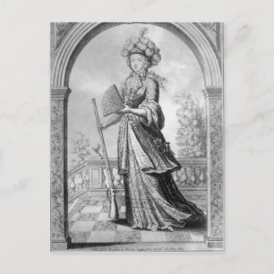 Elizabeth Charlotte of the Palatinate Postcard