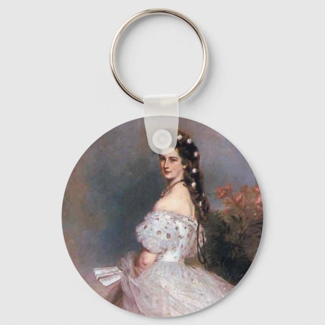 Elizabeth , Empress of Austria, 1865 Key Ring (Front)